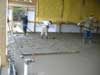 Concrete floor
